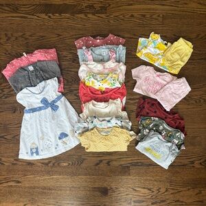Assorted Baby Girl Clothes (9M)